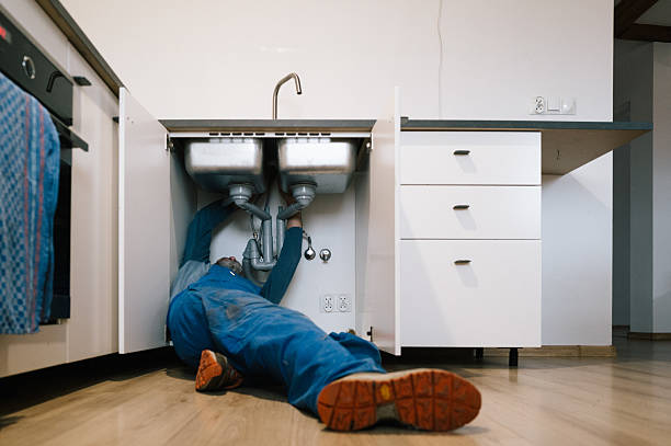Professional Plumbing technician working in Williamsfield, OH